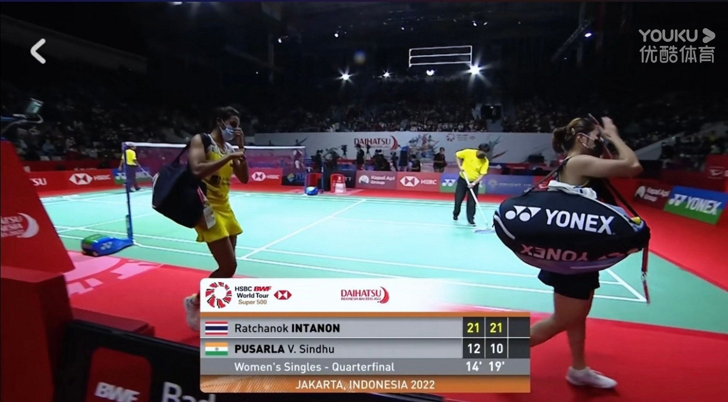 印尼队逆转泰国队，辛杜刷新纪录