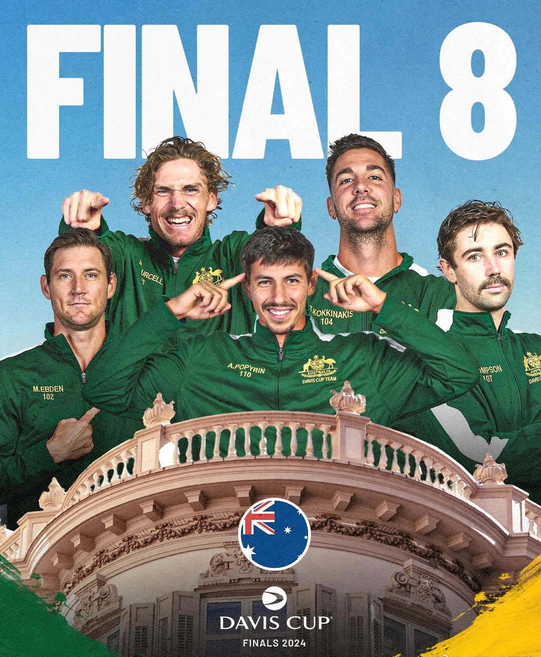 戴维斯杯鏖战年终总决赛，西西帕斯扛起全队