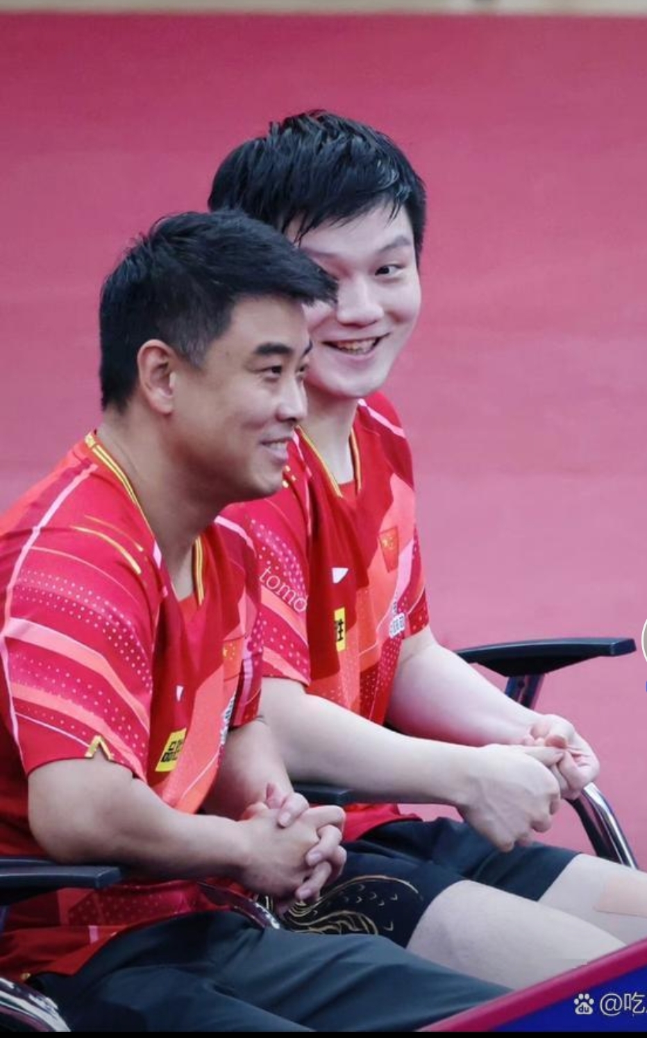 中国队完胜德国队，王皓刷新纪录